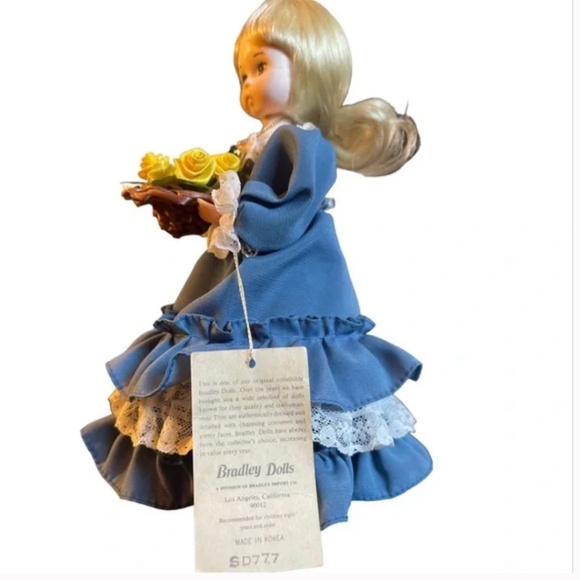 Bradley big eyed doll Miss Sapphire September- new with tags - Picture 3 of 7